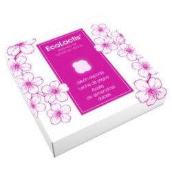 ECOLACTIS JABON ESPONJA 10% leche de yegua y almendra 100gr.