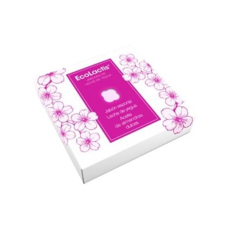 ECOLACTIS JABON ESPONJA 10% leche de yegua y almendra 100gr.
