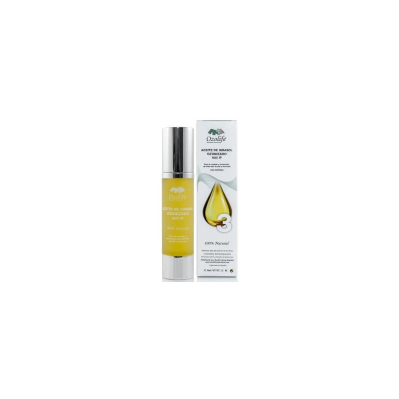 ACEITE GIRASOL OZONIZADO 600IP airless 50ml. ACEITE GIRASOL OZONIZADO 600IP airless 50ml.