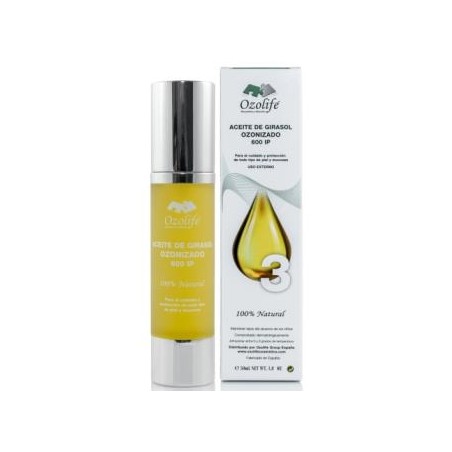 ACEITE GIRASOL OZONIZADO 600IP airless 50ml.