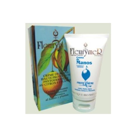 FLEURYMER CREMA DE MANOS limon y plantas 80ml.