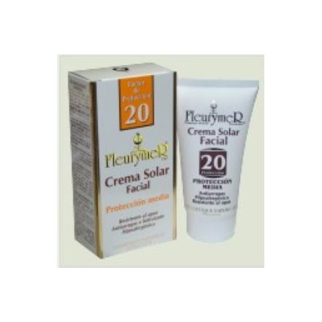 FLEURYMER CREMA SOLAR facial SPF-20 tubo 80ml.