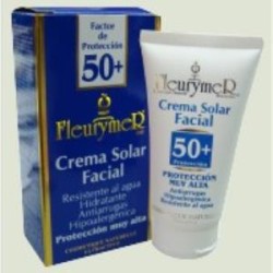 FLEURYMER CREMA SOLAR facial SPF-50+ tubo 80ml.