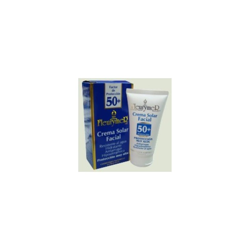 FLEURYMER CREMA SOLAR facial SPF-50+ tubo 80ml. FLEURYMER CREMA SOLAR facial SPF-50+ tubo 80ml.