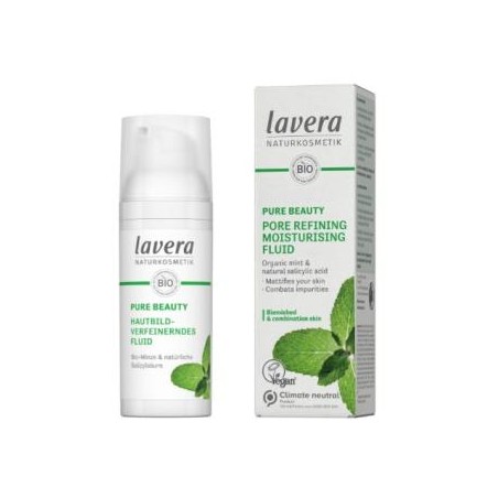LAVERA FLUIDO HIDRATANTE PURIFICANTE menta 50ml.