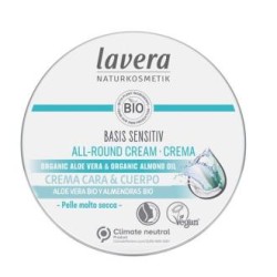 LAVERA BASIS SENSITIV crema cara y cuerpo 150ml.