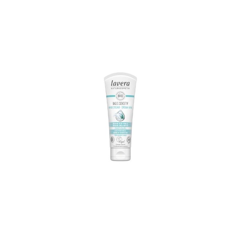 LAVERA BASIS SENSITIV crema de manos aloe 75ml. BIO VEGAN LAVERA BASIS SENSITIV crema de manos aloe 75ml. BIO VEGAN