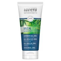 LAVERA MEN SENSITIV gel de ducha 3 en 1 200ml. BIO