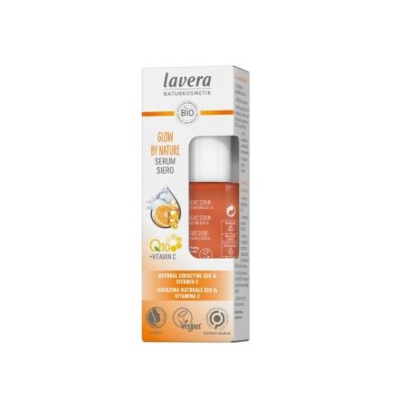 LAVERA GLOW BY NATURE serum facial 30ml.