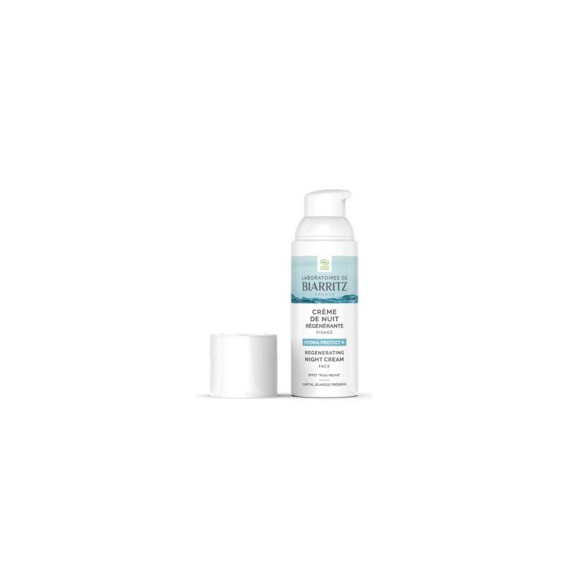 ALGA MARIS - LAB. BIARRITZ HYDRA PROTECT+ crema de noche regeneradora 50ml.