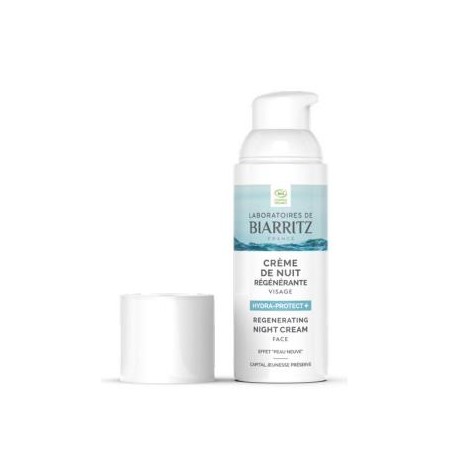 ALGA MARIS - LAB. BIARRITZ HYDRA PROTECT+ crema de noche regeneradora 50ml.