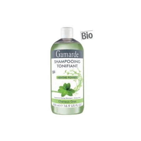 CHAMPU TONIFICANTE menta (grasa) 500ml. BIO