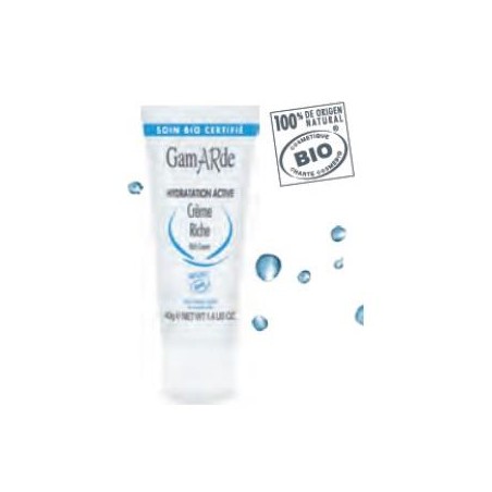 GAMARDE CREMA HIDRATANTE RICA 40ml. BIO
