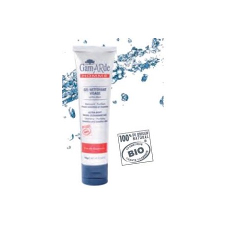 GAMARDE GEL LIMPIADOR FACIAL HOMBRE ultra suave 100gr. BIO