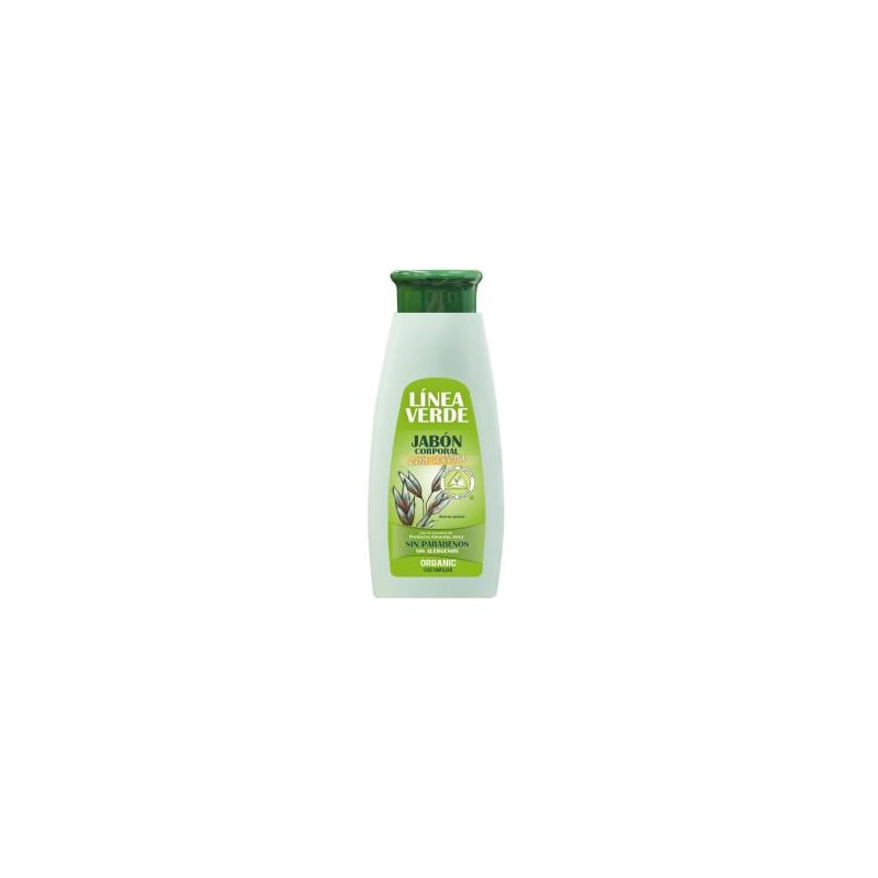 LINEA VERDE JABON CORPORAL con avena 400ml. LINEA VERDE JABON CORPORAL con avena 400ml.