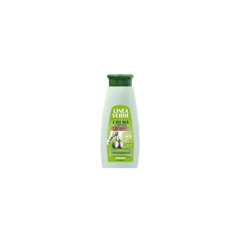 LINEA VERDE CREMA CORPORAL manteca de karite 400ml. LINEA VERDE CREMA CORPORAL manteca de karite 400ml.