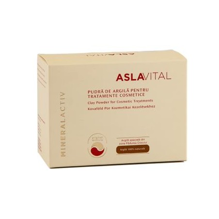 ASLA VITAL (Dra. Ana Aslan) MASCARILLAS FACIALES con polvos de arcilla 10sbrs.