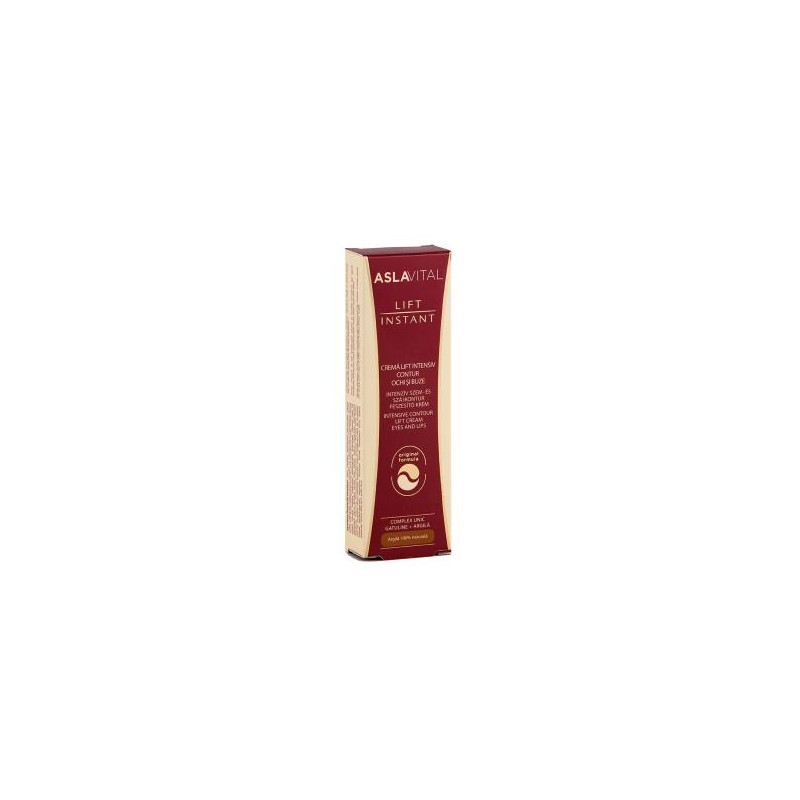 ASLA VITAL (Dra. Ana Aslan) CONTORNO DE OJOS Y LABIOS 15ml. LIFT INSTANT ASLA VITAL (Dra. Ana Aslan) CONTORNO DE OJOS Y LABIOS 15ml. LIFT INSTANT
