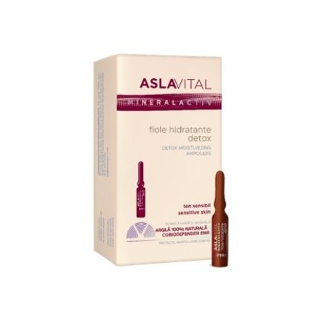 ASLA VITAL (Dra. Ana Aslan) AMPOLLAS HIDRATANTES DETOX 7amp.