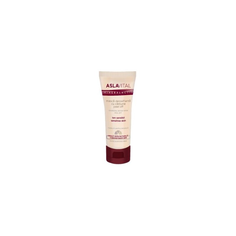 ASLA VITAL (Dra. Ana Aslan) MASCARILLA DETOXIFICANTE PEEL OFF con carbon 100ml ASLA VITAL (Dra. Ana Aslan) MASCARILLA DETOXIFICANTE PEEL OFF con carbon 100ml