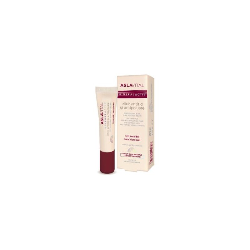 ASLA VITAL (Dra. Ana Aslan) ELIXIR ANTIARRUGAS contorno ojos-labios 15ml. ASLA VITAL (Dra. Ana Aslan) ELIXIR ANTIARRUGAS contorno ojos-labios 15ml.