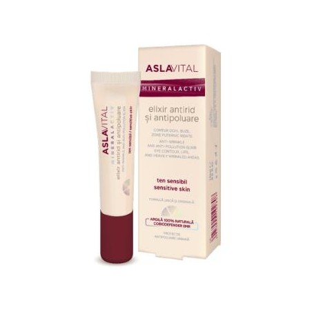 ASLA VITAL (Dra. Ana Aslan) ELIXIR ANTIARRUGAS contorno ojos-labios 15ml.