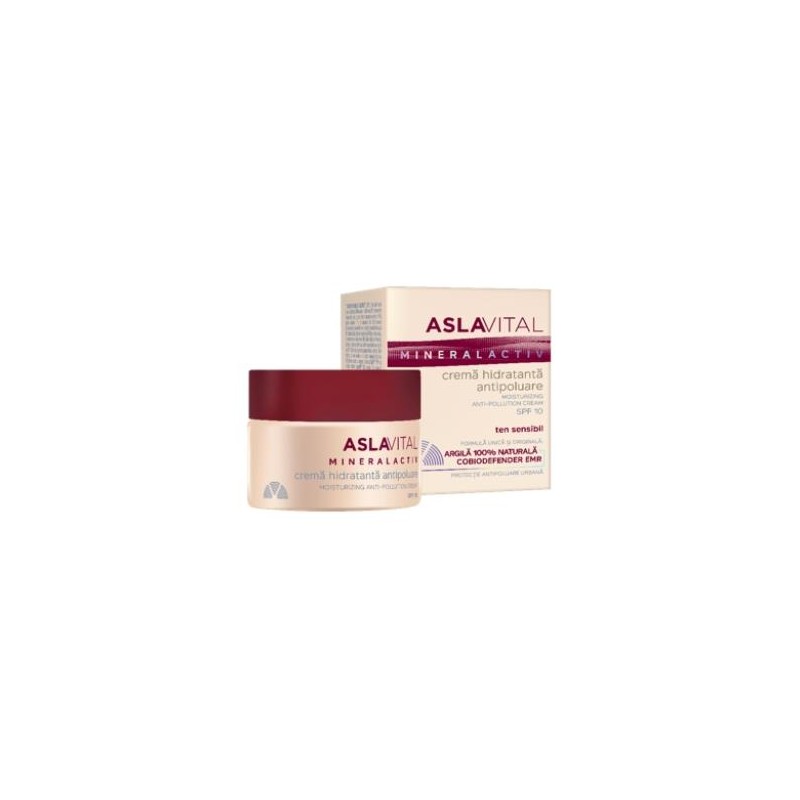 ASLA VITAL (Dra. Ana Aslan) CREMA HIDRATANTE ANTICONTAMINACION FPS 10 50ml. ASLA VITAL (Dra. Ana Aslan) CREMA HIDRATANTE ANTICONTAMINACION FPS 10 50ml.