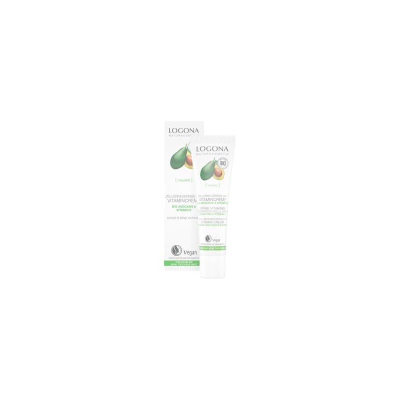 LOGONA CREMA VITAMINICA REGENERADORA 24H aguacate 30ml. LOGONA CREMA VITAMINICA REGENERADORA 24H aguacate 30ml.