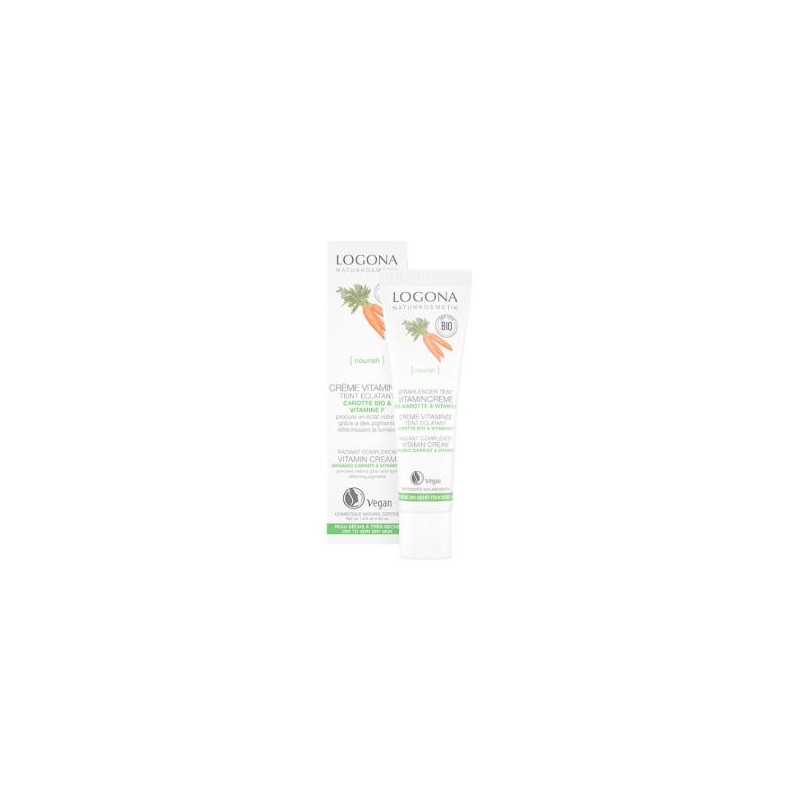 LOGONA CREMA VITAMINICA ILUMINADORA zanahoria-vitamina F LOGONA CREMA VITAMINICA ILUMINADORA zanahoria-vitamina F