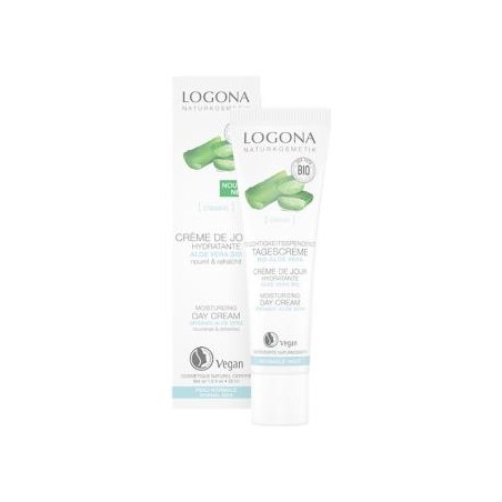 LOGONA CREMA DE DIA HIDRATANTE aloe vera 30ml.