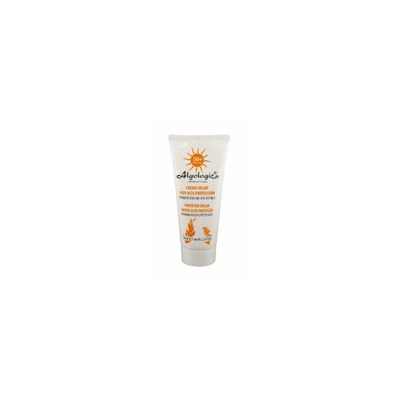 ALGOLOGIE CREMA SOLAR muy alta proteccion 50+ 100ml.