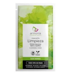ARMONIA MASCARILLA FACIAL LIMPIEZA algas 12sbrs.