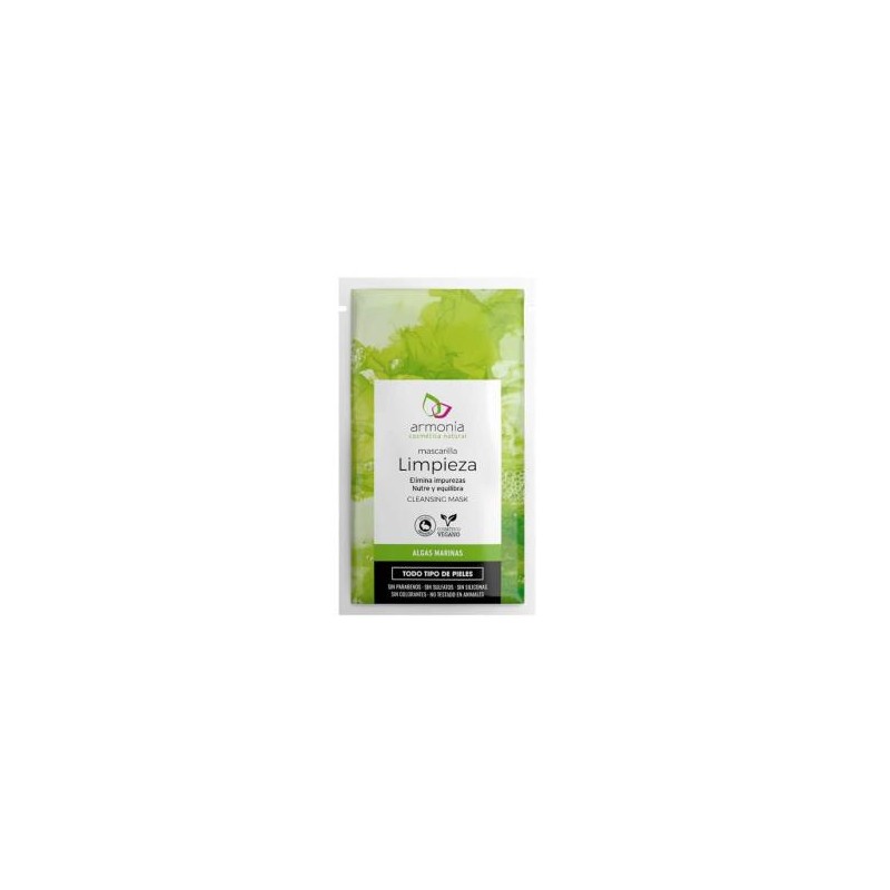 ARMONIA MASCARILLA FACIAL LIMPIEZA algas 12sbrs. ARMONIA MASCARILLA FACIAL LIMPIEZA algas 12sbrs.