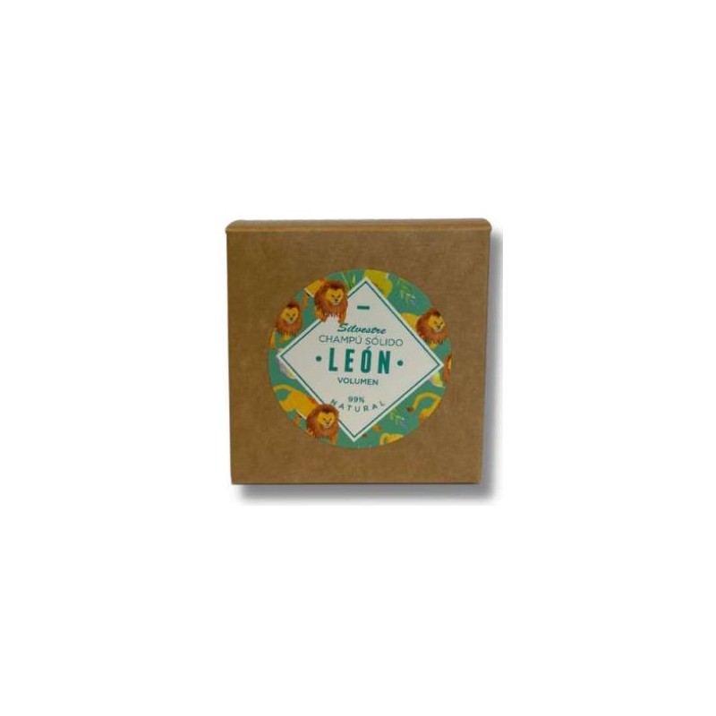 CHAMPU SOLIDO LEON volumen 80gr.