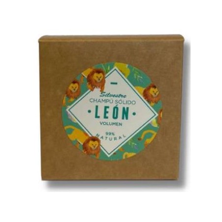 CHAMPU SOLIDO LEON volumen 80gr.