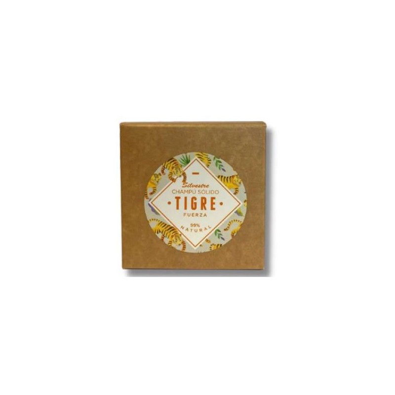 CHAMPU SOLIDO TIGRE fuerza 80gr.