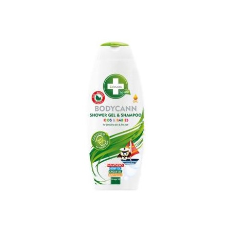 BODYCANN KIDS champu y gel 2 en 1 250ml.**