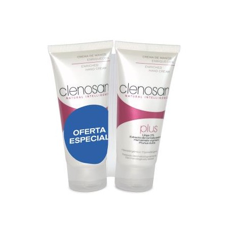 CLENOSAN CLENOSAN DUPLO crema manos enriquecida plus 2x50ml
