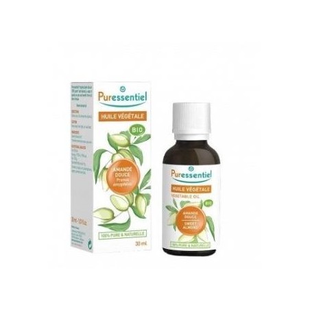 PURESSENTIEL ALMENDRAS DULCES aceite vegetal BIO 30ml.