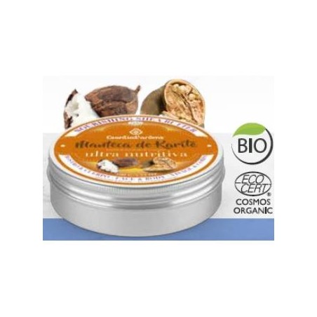 ESENTIAL AROMS MANTECA DE KARITE ultra nutritiva 100gr.