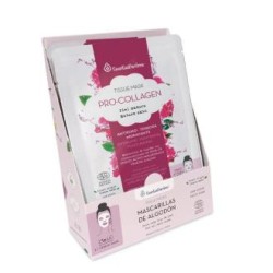 ESENTIAL AROMS TISSUE MASK PRO-COLLAGEN mascarilla facial 12ud.