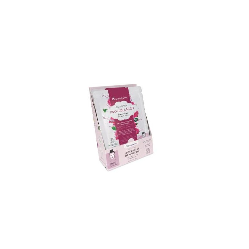 ESENTIAL AROMS TISSUE MASK PRO-COLLAGEN mascarilla facial 12ud. ESENTIAL AROMS TISSUE MASK PRO-COLLAGEN mascarilla facial 12ud.
