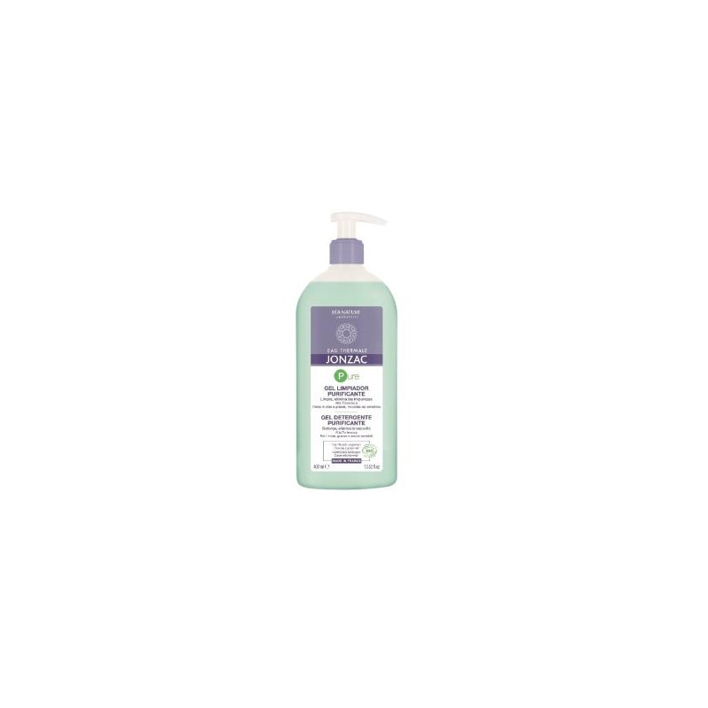 JONZAC eco-bio PURE gel limpiador purificante 400ml. BIO JONZAC eco-bio PURE gel limpiador purificante 400ml. BIO