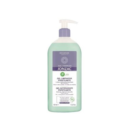 JONZAC eco-bio PURE gel limpiador purificante 400ml. BIO