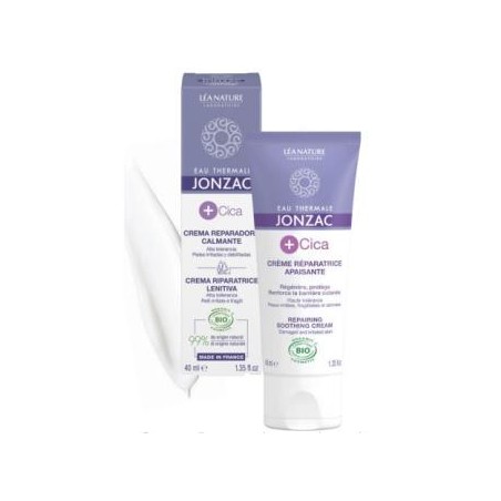 JONZAC eco-bio +CICA crema reparadora regeneradora 40ml. BIO