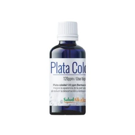 SALUDALKALINA PLATA COLOIDAL 120ppm 50ml.