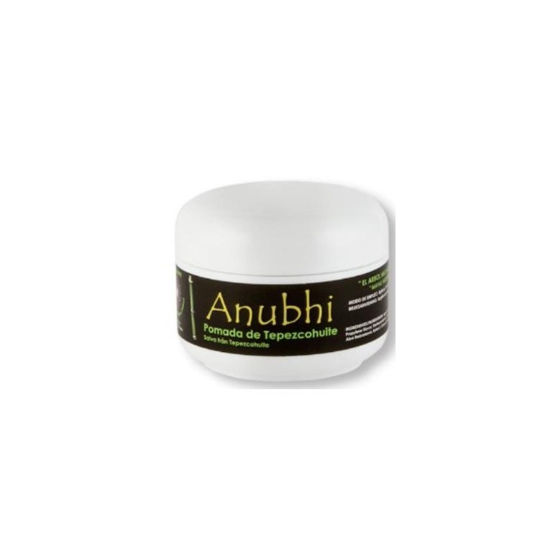 ANUBHI pomada tepezcohuite 50ml. ANUBHI pomada tepezcohuite 50ml.