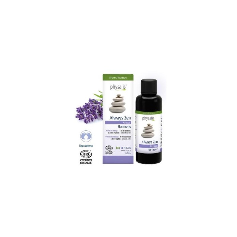 ALWAYS ZEN harmony aceite masaje 100ml. BIO ALWAYS ZEN harmony aceite masaje 100ml. BIO