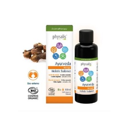 AYURVEDA holistic balance aceite masaje 100ml. BIO