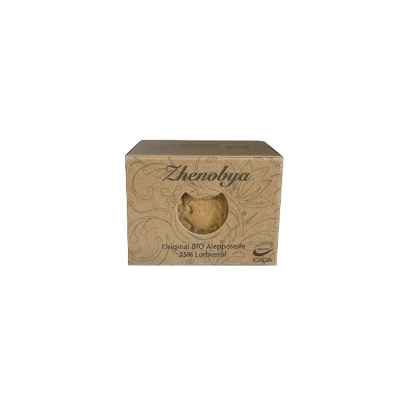 ZHENOBYA JABON DE ALEPO 75-25% 200gr. ZHENOBYA JABON DE ALEPO 75-25% 200gr.